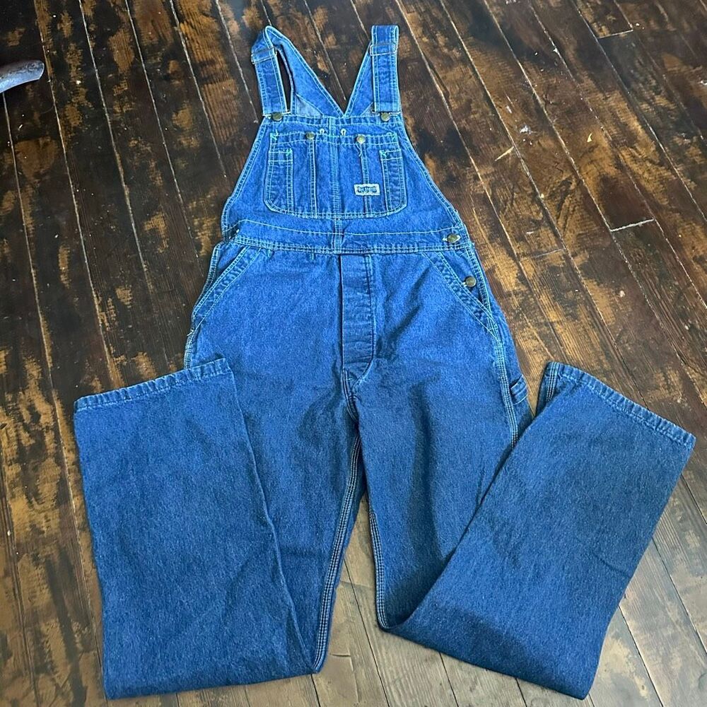 Big Smith vintage classic 30x31 denim farmer overalls